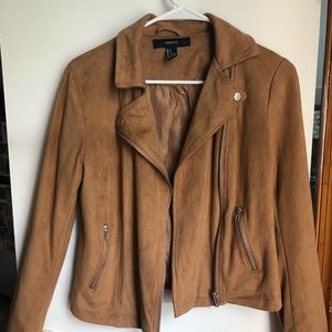 Faux Suede Jacket
